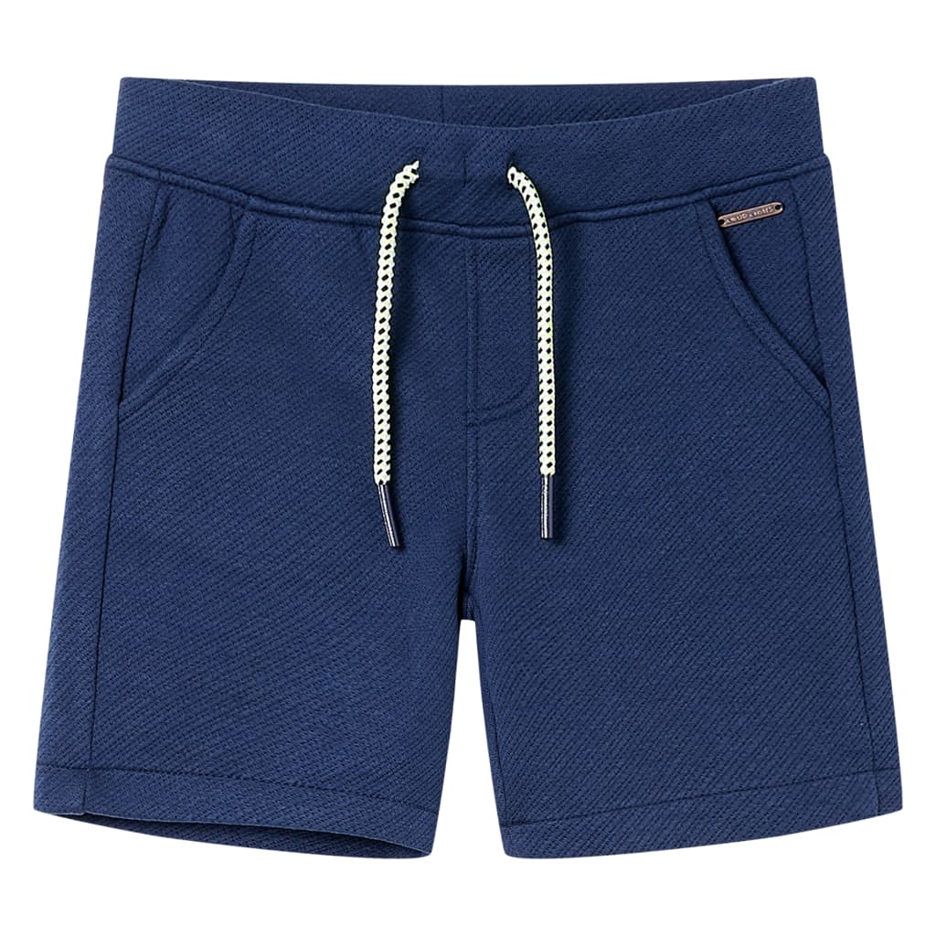 Pantaloncini per Bambini con Coulisse Blu Scuro 92cod mxl 134752
