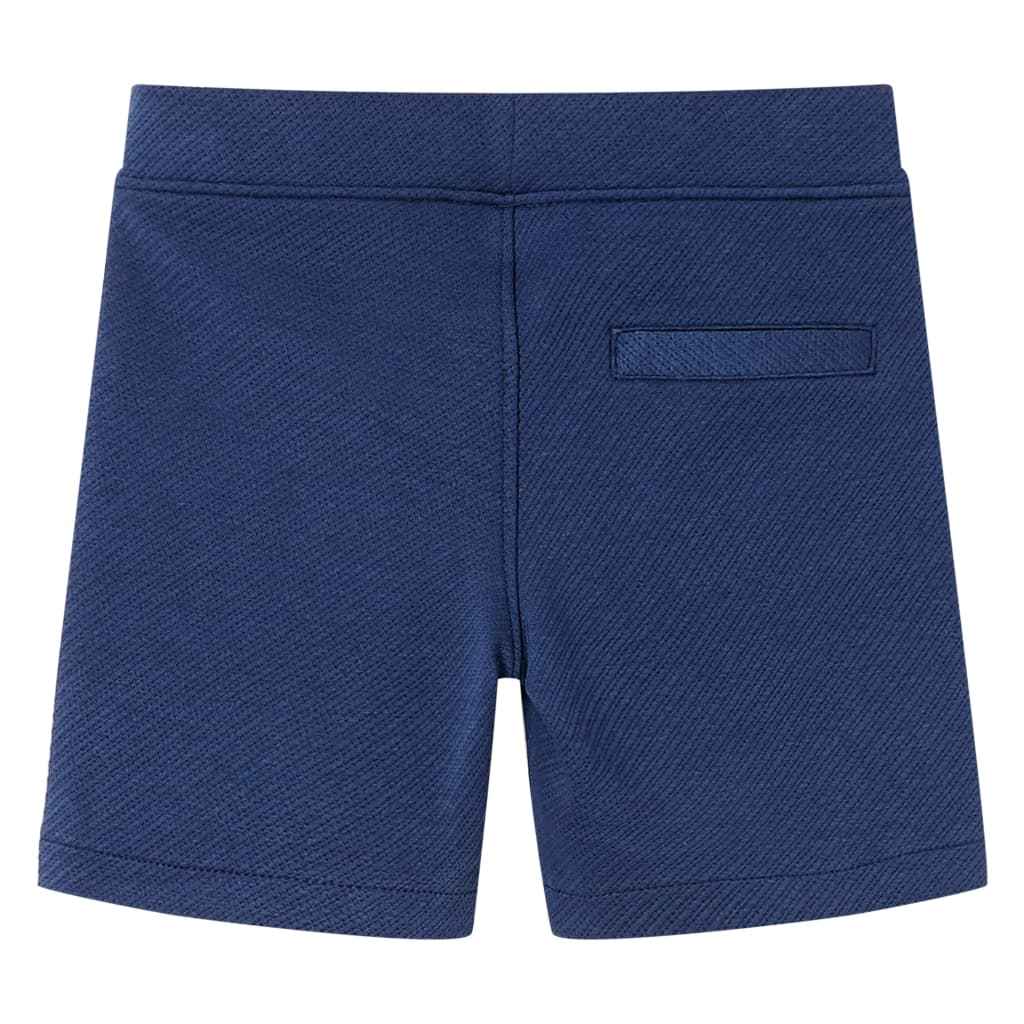 Pantaloncini per Bambini con Coulisse Blu Scuro 92 12189