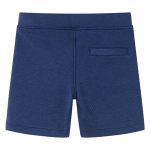 Pantaloncini per Bambini con Coulisse Blu Scuro 92 12189
