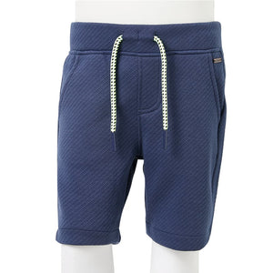 Pantaloncini per Bambini con Coulisse Blu Scuro 92 12189