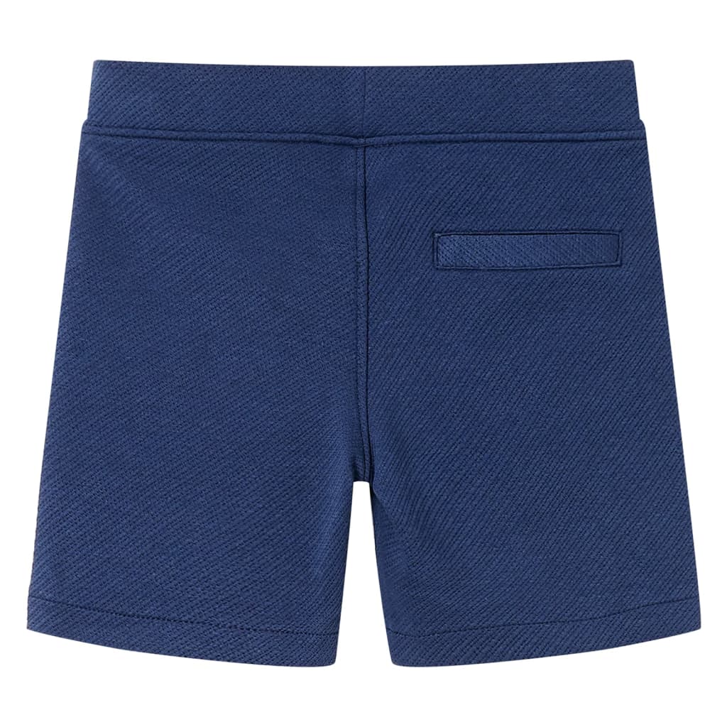 Pantaloncini per Bambini con Coulisse Blu Scuro 116 12191