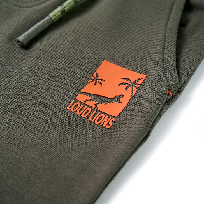 Pantaloncini per Bambini con Coulisse Cachi Scuro 92 12199