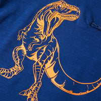 Maglietta da Bambino a Maniche Corte Blu Scuro 92 12214