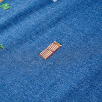 Maglietta da Bambino Blu Scuro Mélange 116