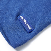 Maglietta da Bambino Blu Scuro Mélange 116 12241