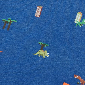 Felpa da Bambino Blu Scuro Mélange 116