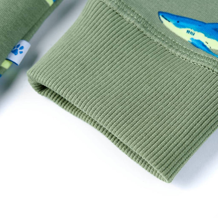 Felpa da Bambino Cachi Chiaro 116 12296