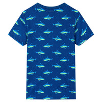 Maglietta da Bambino Blu Scuro 92cod mxl 111441