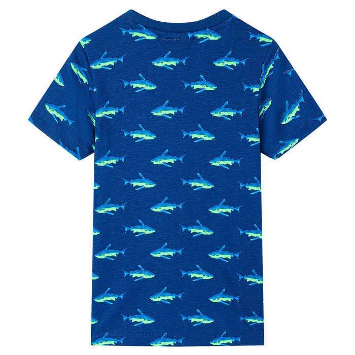 Maglietta da Bambino Blu Scuro 104cod mxl 87425