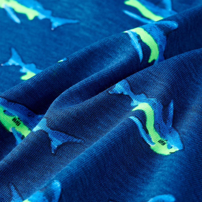 Maglietta da Bambino Blu Scuro 116 12306