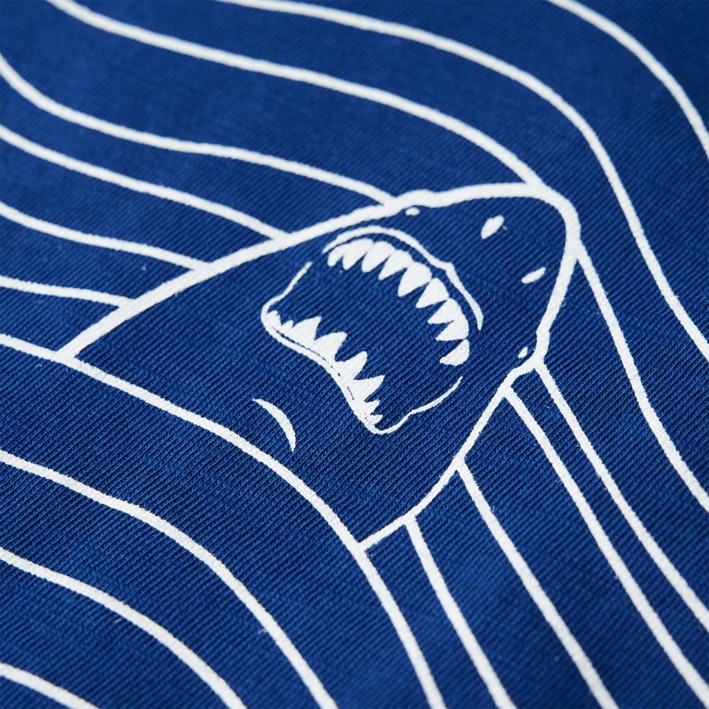 Maglietta per Bambini Blu Scuro 104 12310