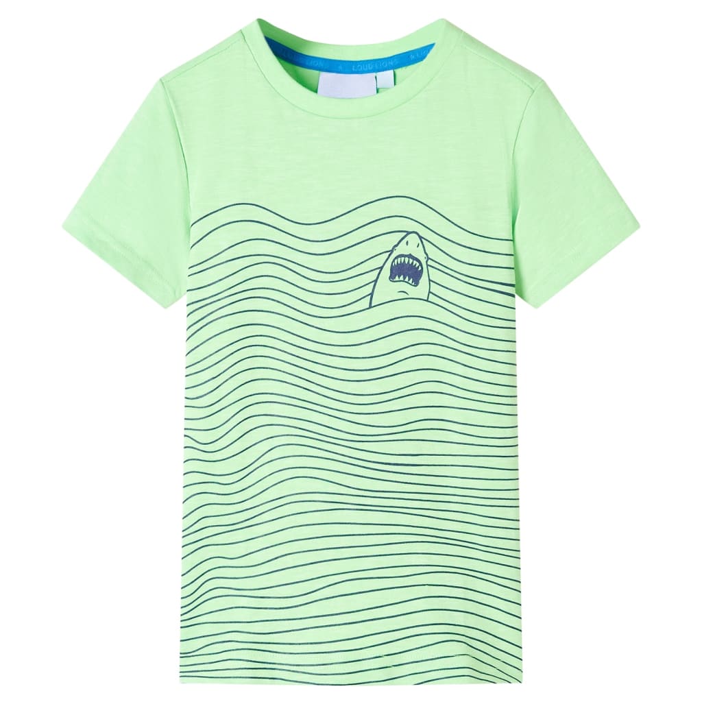 Maglietta per Bambini Verde Neon 104cod mxl 133274