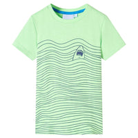 Maglietta per Bambini Verde Neon 104cod mxl 133274