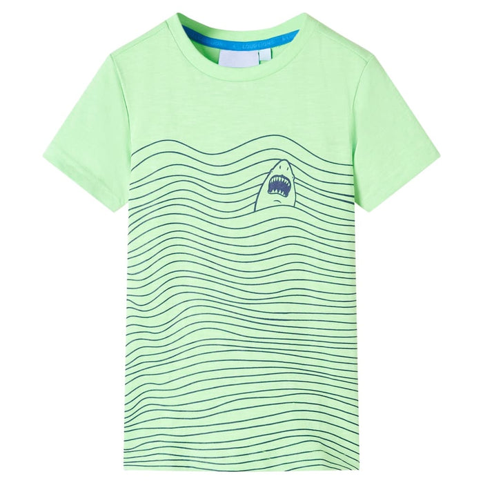 Maglietta per Bambini Verde Neon 104cod mxl 133274
