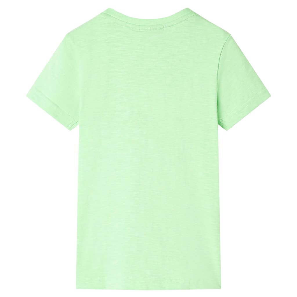 Maglietta per Bambini Verde Neon 104 12315