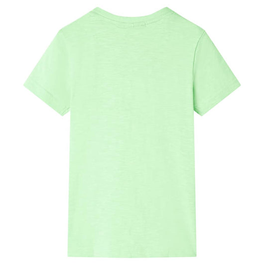 Maglietta per Bambini Verde Neon 116