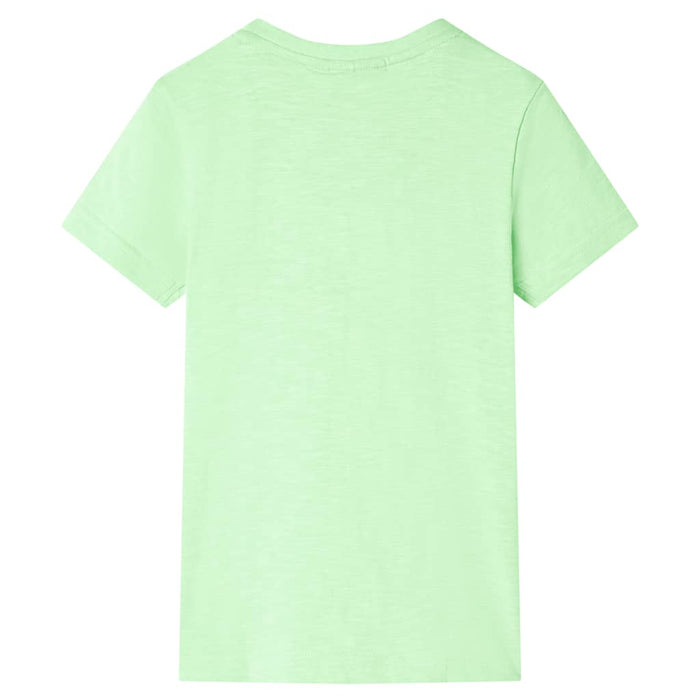 Maglietta per Bambini Verde Neon 116