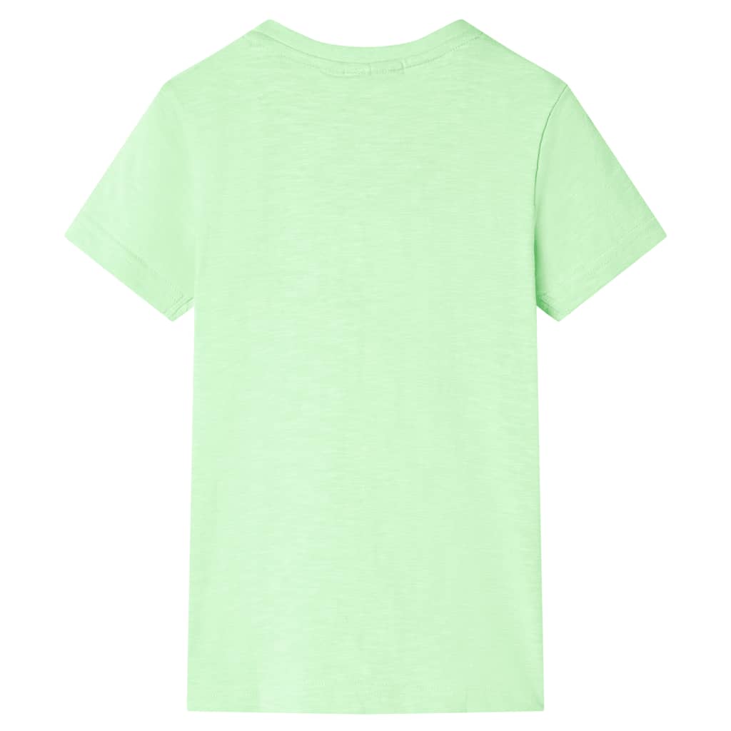Maglietta per Bambini Verde Neon 116 12316