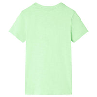 Maglietta per Bambini Verde Neon 116 12316