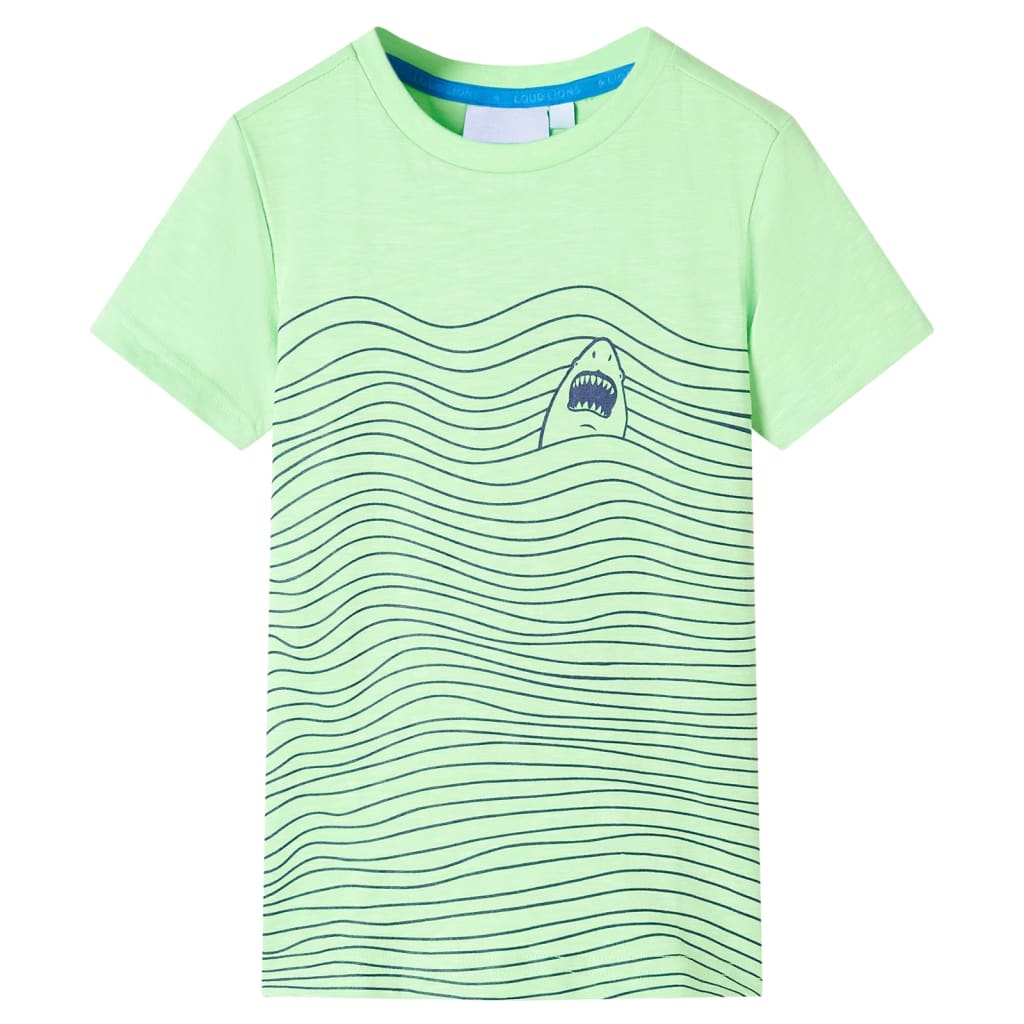 Maglietta per Bambini Verde Neon 128cod mxl 133275