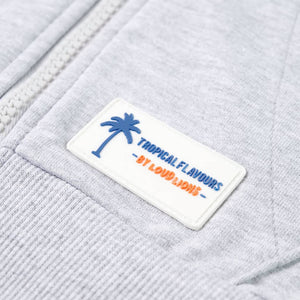 Felpa con Cappuccio e Cerniera per Bambini Grigia 92 12359