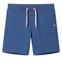 Pantaloncini per Bambini con Coulisse Blu Scuro MÃ©lange 92cod mxl 86743