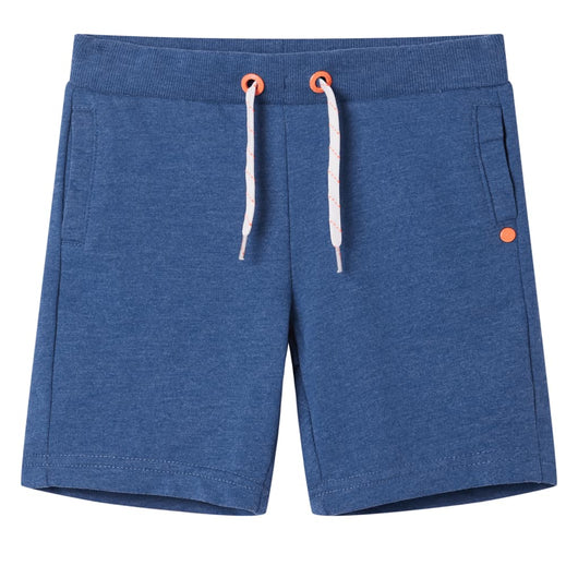 Pantaloncini per Bambini con Coulisse Blu Scuro MÃ©lange 116cod mxl 86770