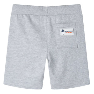 Pantaloncini per Bambini con Coulisse Grigio 104cod mxl 86771