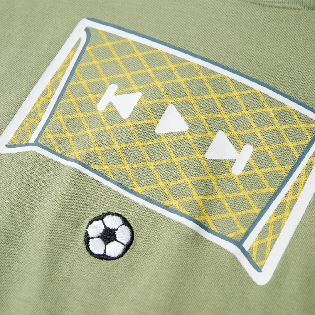 Maglietta da Bambino Cachi Chiaro 128 12422