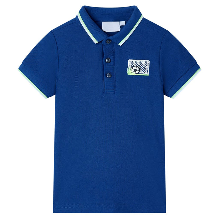 Polo da Bambino Blu Scuro 128cod mxl 110755