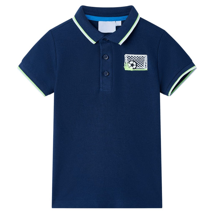 Polo da Bambino Blu Marino 92cod mxl 134755
