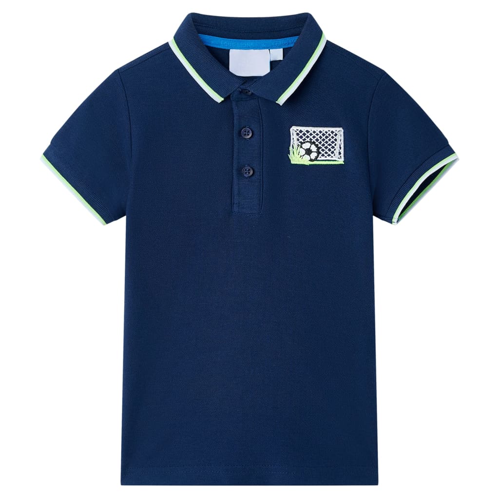 Polo da Bambino Blu Marino 104cod mxl 110757