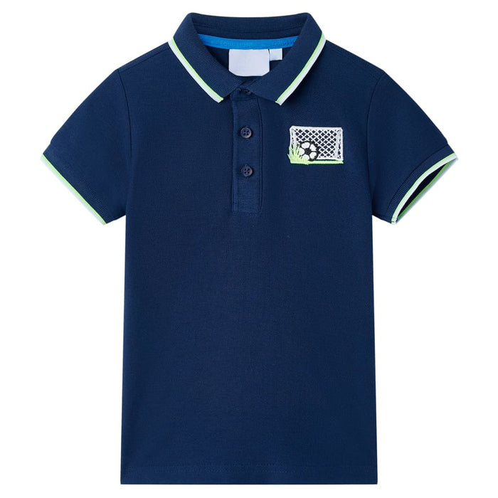 Polo da Bambino Blu Marino 104cod mxl 110757