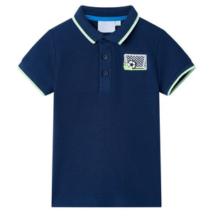 Polo da Bambino Blu Marino 140cod mxl 86775