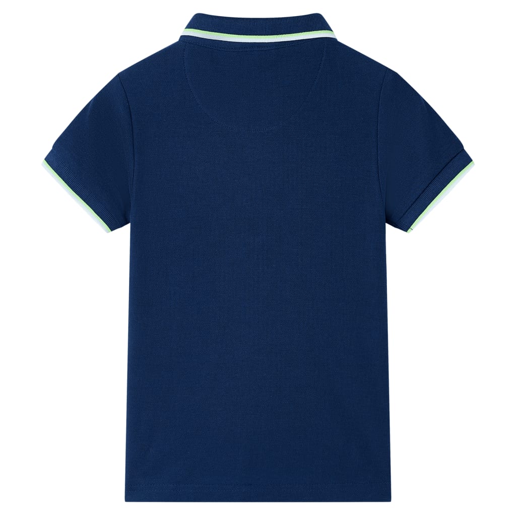 Polo da Bambino Blu Marino 140 12443