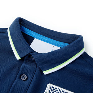 Polo da Bambino Blu Marino 140 12443