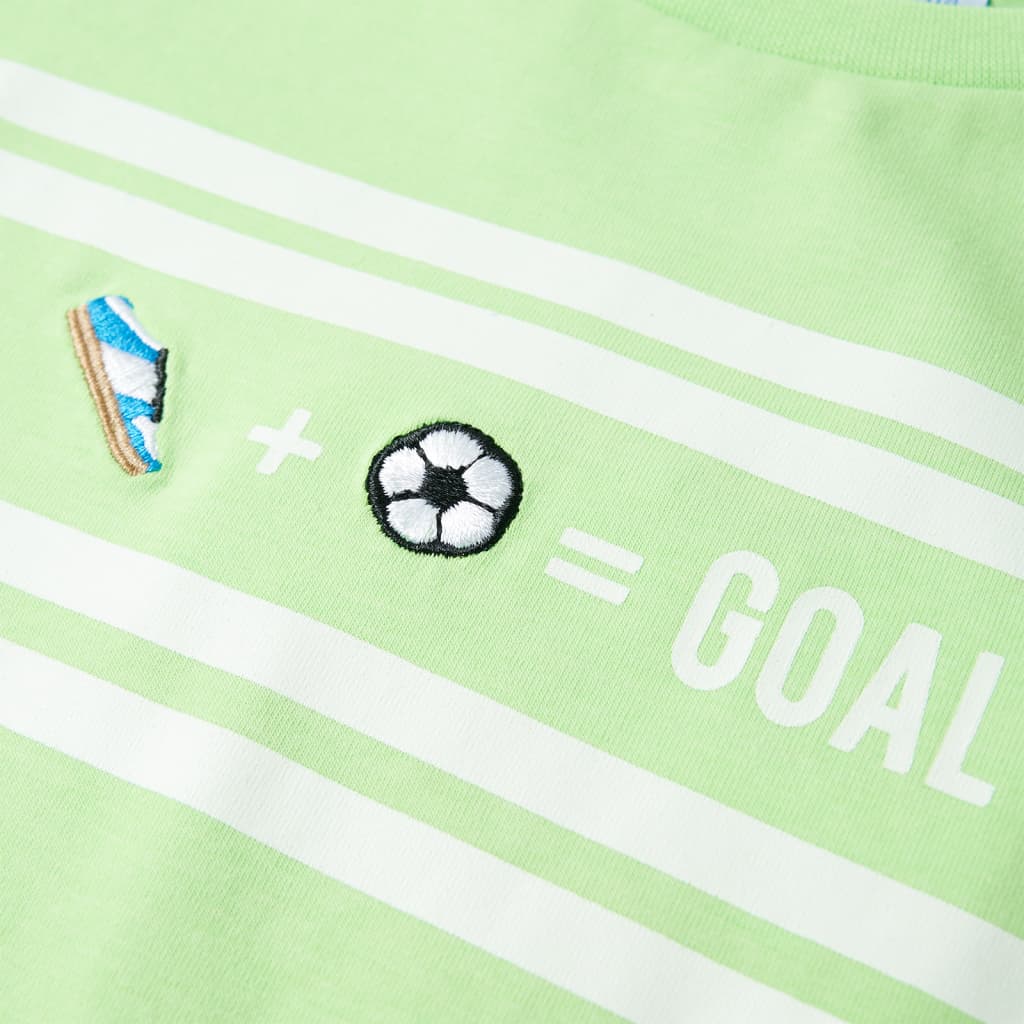 Maglietta per Bambini Verde Neon 104