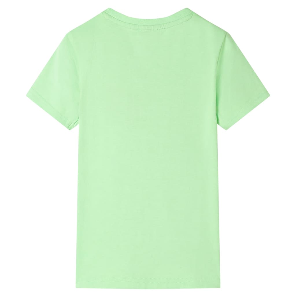 Maglietta per Bambini Verde Neon 116 12451