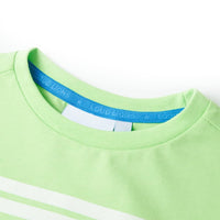 Maglietta per Bambini Verde Neon 116