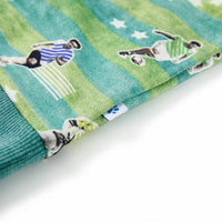 Felpa da Bambino Verde Chiaro Mélange 140 12463