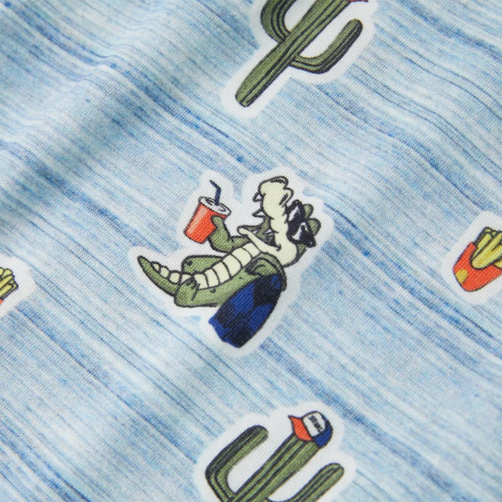 Maglietta da Bambino Blu Misto 116 12476