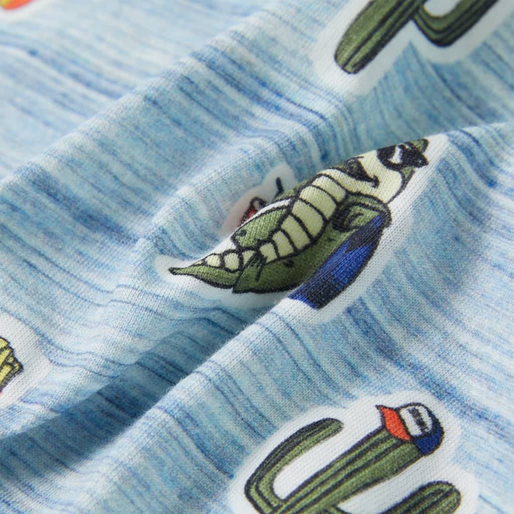 Maglietta da Bambino Blu Misto 116 12476