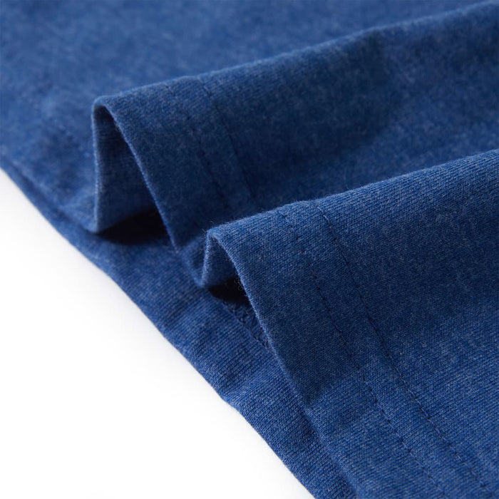 Canotta da Bambino Blu Scuro Mélange 92 12489