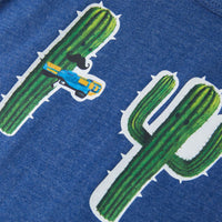 Canotta da Bambino Blu Scuro Mélange 104 12490