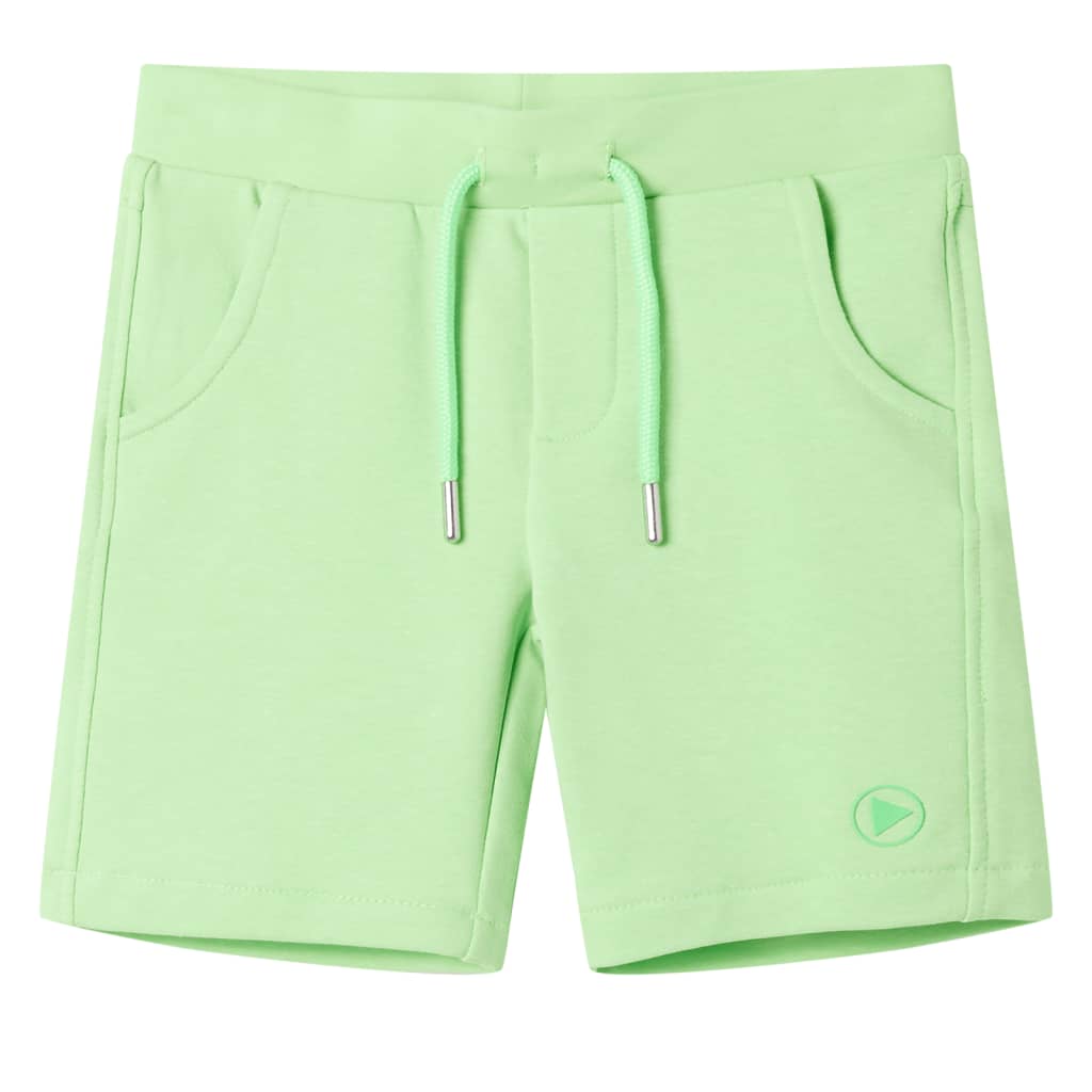 Pantaloncini da Bambino Verde Fluo 92cod mxl 86744