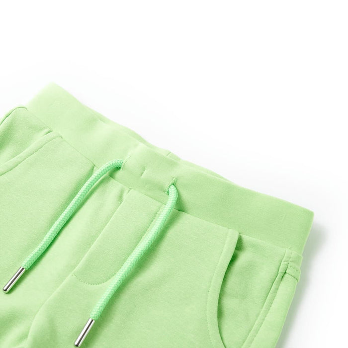 Pantaloncini da Bambino Verde Fluo 92cod mxl 86744