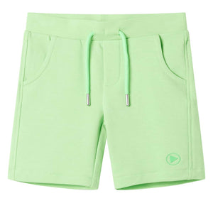 Pantaloncini da Bambino Verde Fluo 128cod mxl 110760