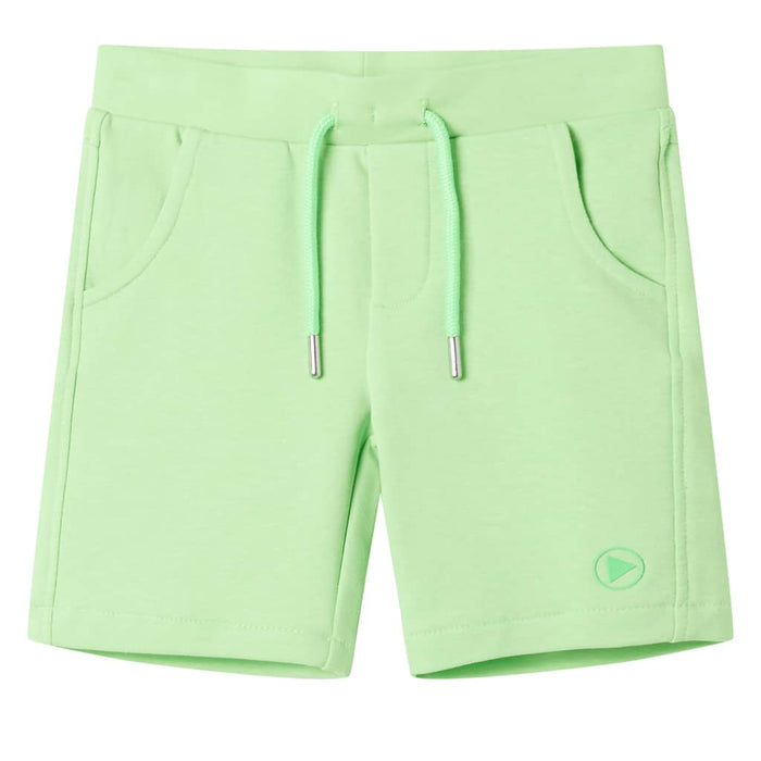 Pantaloncini da Bambino Verde Fluo 128cod mxl 110760