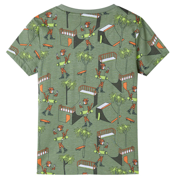 Pigiama Bambino Maniche Corte Cachi Chiaro 92cod mxl 133434