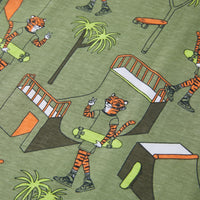 Pigiama Bambino Maniche Corte Cachi Chiaro 116 12511